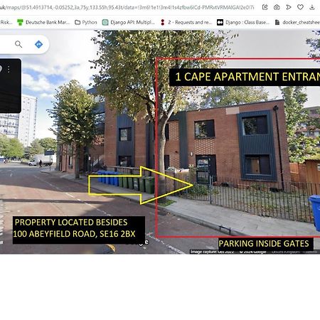 London Holiday Home Newly Refurbished - Entire 4 Bedroom Private House With Kitchen, Living Room & Private Garden - 1 Cape House London, Within 30 Mins From Central London, London Bridge & Canary Wharf Exteriör bild